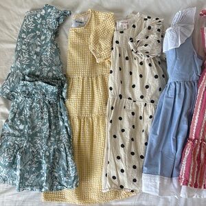 Girls Size 8 Spring Summer Lot Old Navy Hanna Andersson Cat Jack Crewcuts